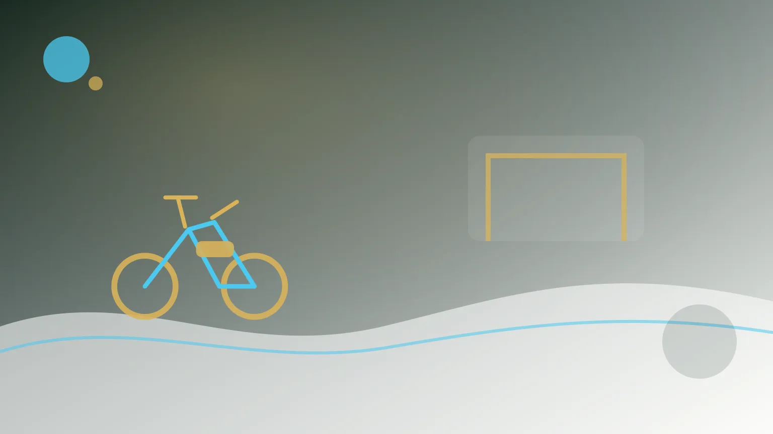 Bicicleta elétrica urbana preparada para deslocações de trabalho