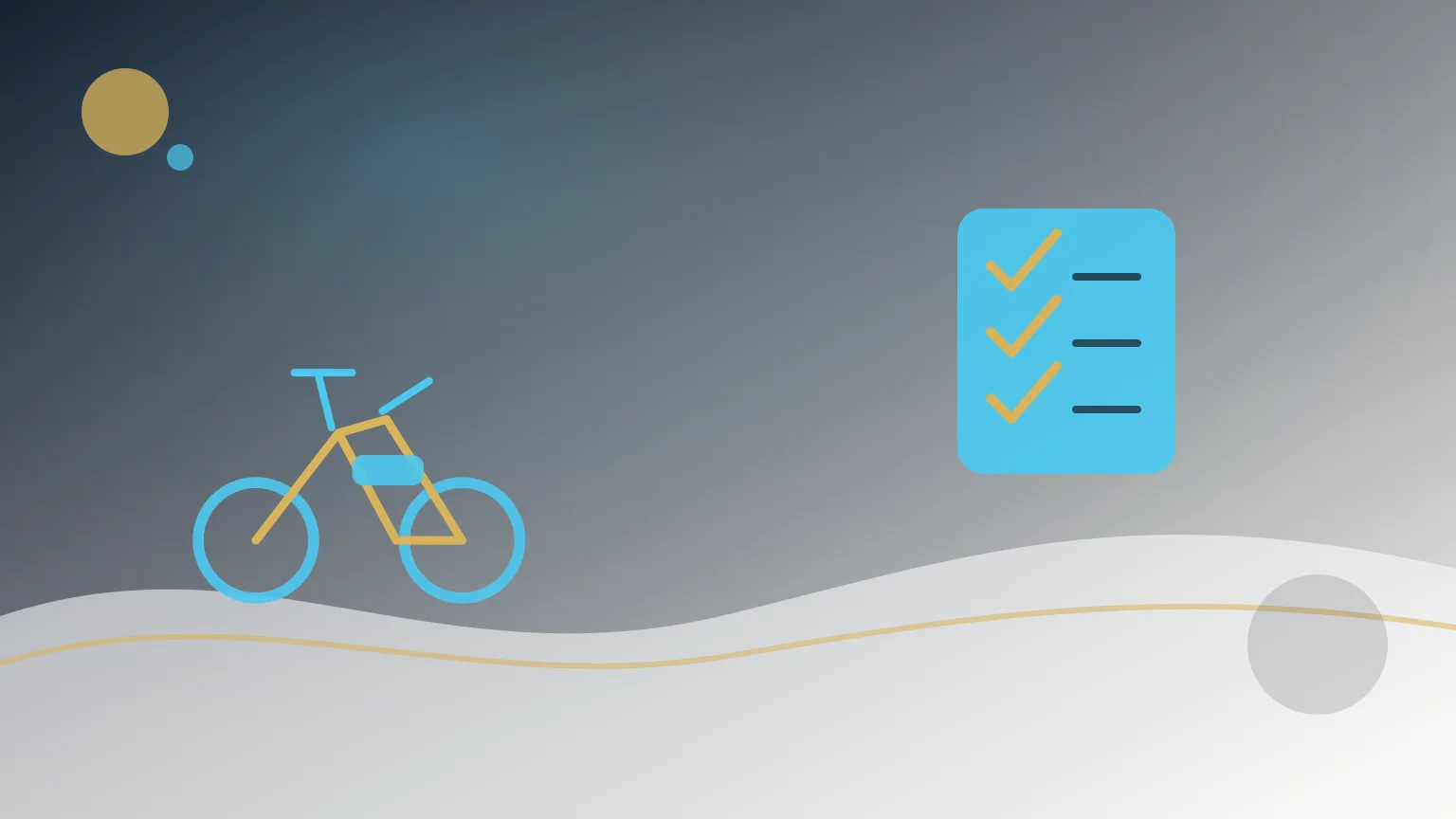 Lista de verificação editorial para comprar uma bicicleta elétrica