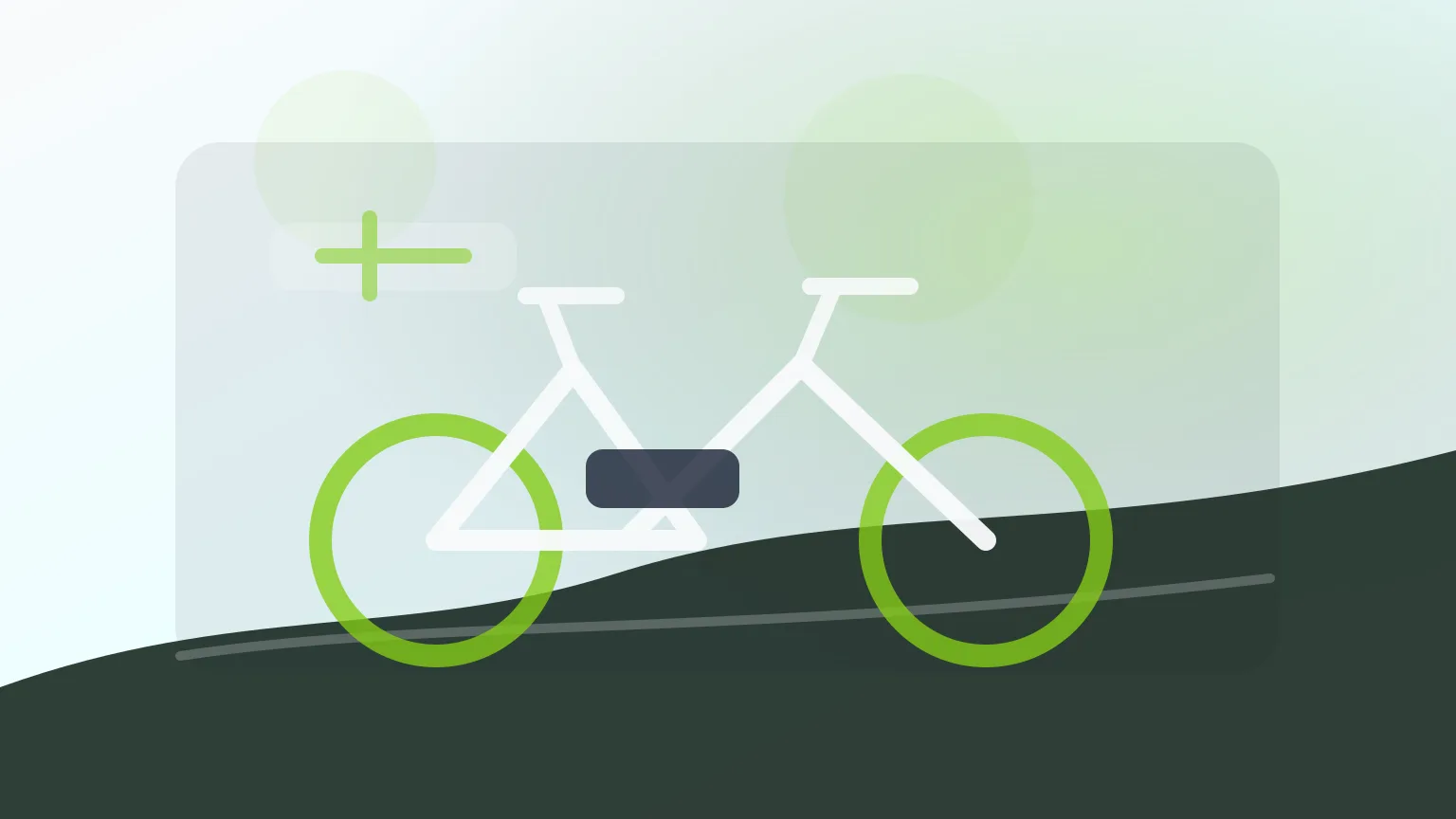 Ferramentas e bicicleta elétrica limpa numa composição editorial de manutenção
