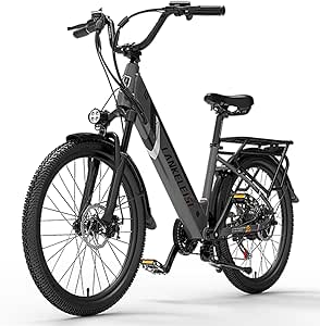 Kinsella ES500PRO cinzenta bicicleta eletrica urbana