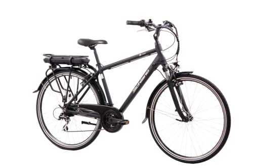 F.lli Schiano E-Ride 28 bicicleta eletrica de passeio preta